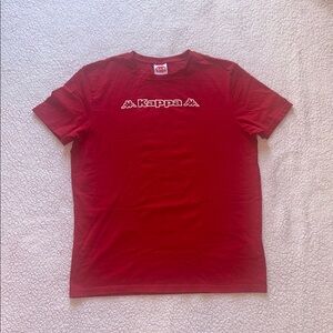 Kappa Men's Bold Red Short Sleeve Tee